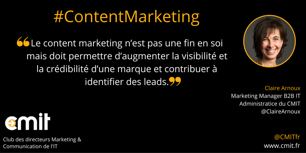 Citation Content Marketing CMIT Claire Arnoux